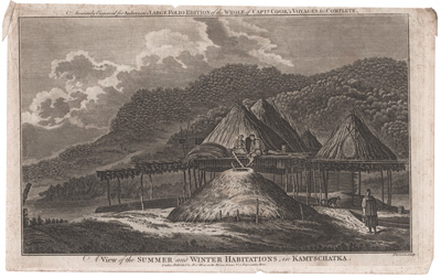 A View of the Summer and Winter Habitations of Kamtschatka